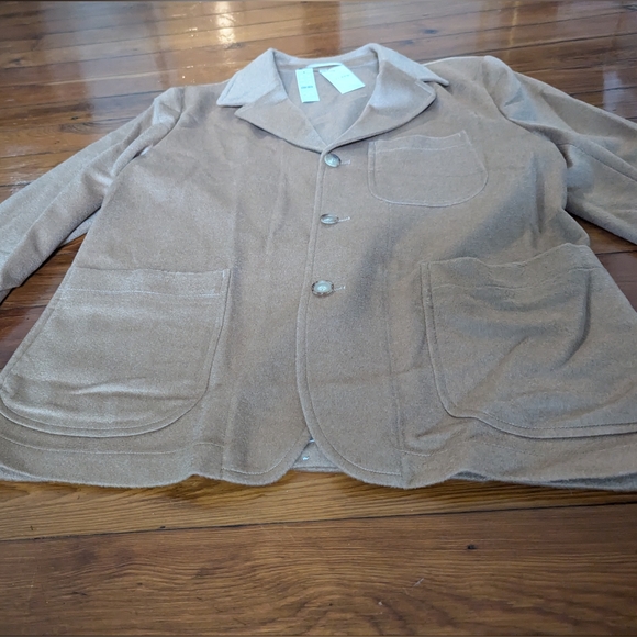 NWT Wallace & Barnes chore blazer in Italian camel hair - size 40S - Picture 6 of 16